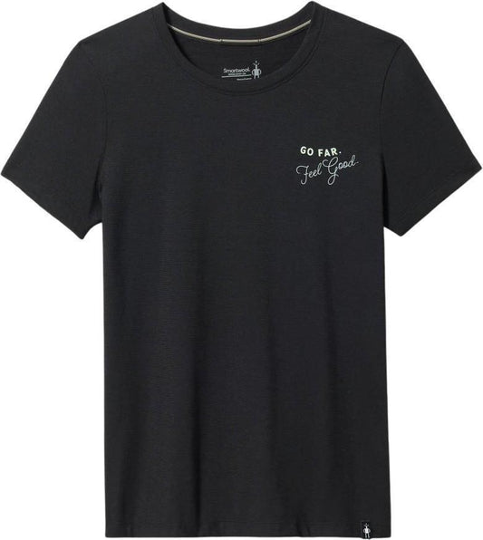 Denver Skyline Graphic SS Tee - Womens - Black 1