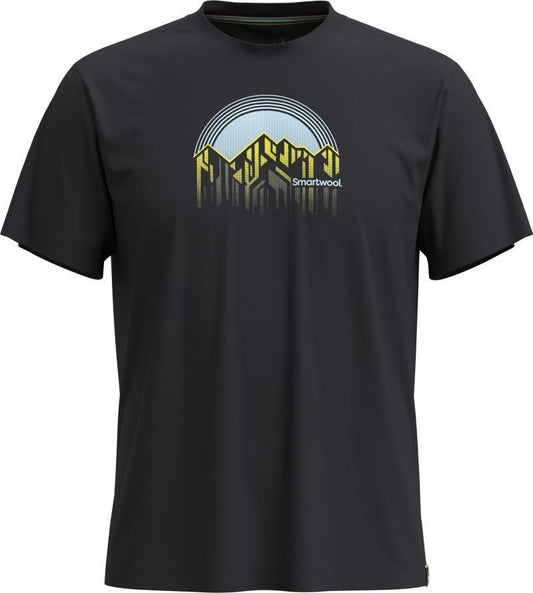 Dusk to Dawn Graphic SS Tee - Unisex - Black 1