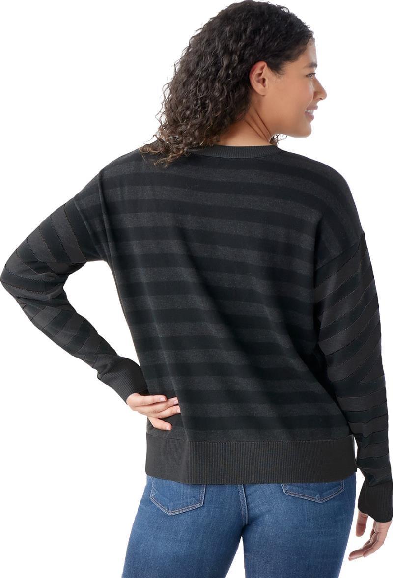 Edgewood Boyfriend Crew Sweater - Womens - Black 3