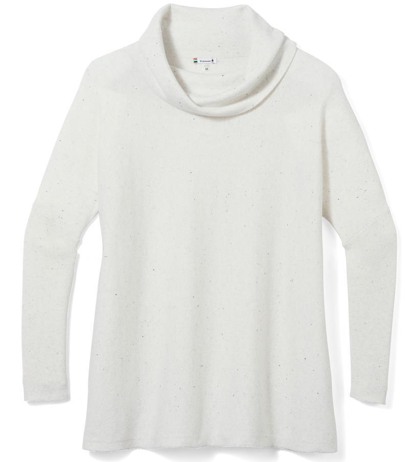 Edgewood Poncho Sweater - Womens - Natural Donegal 1
