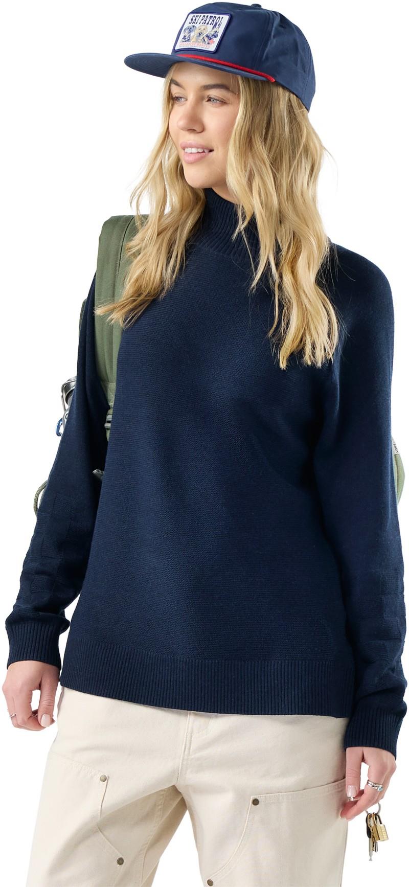 Edgewood Tunic - Womens - deep navy heather 1