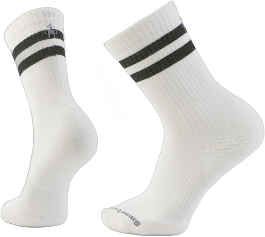 Everyday Athletic Striped Crew Socks - Unisex - white 1