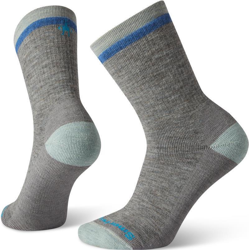 Everyday Best Friend Crew Socks - Womens - light gray 1