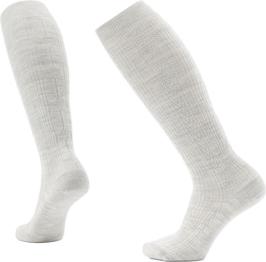 Everyday Cable Knee High Socks - Womens - ash 1