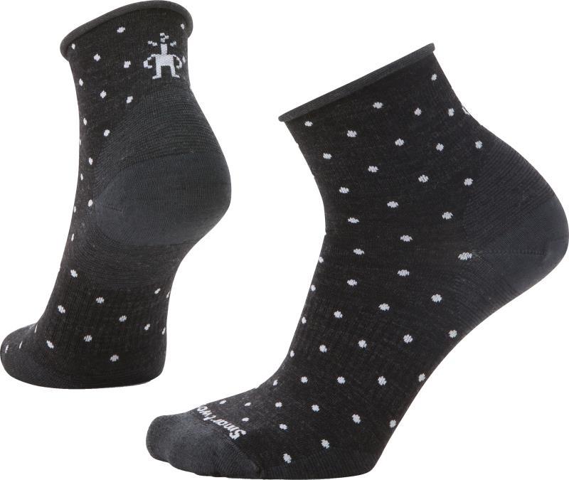 Everyday Classic Dot Ankle Socks - Unisex - Charcoal 1