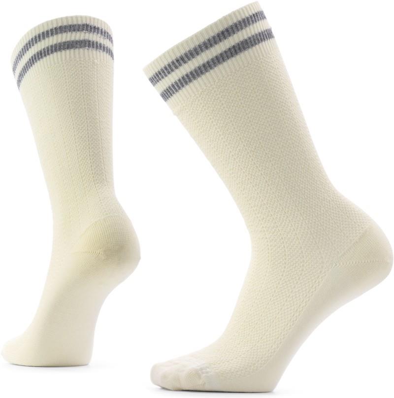 Everyday Courtside Texture Tall Crew Socks - Womens - natural 1