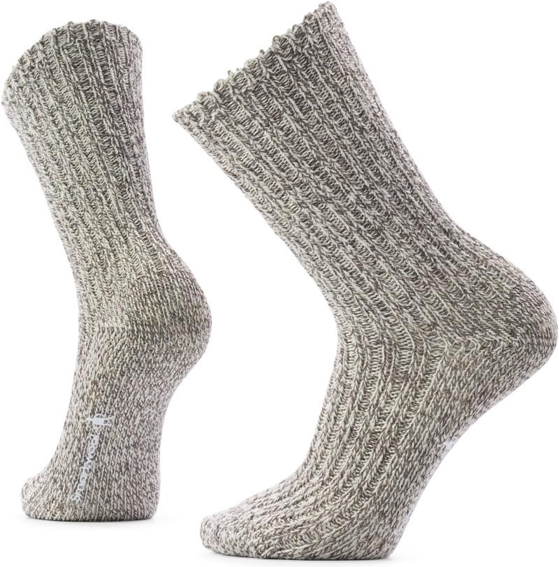 Everyday Cozy Heritage Rib Crew Socks - Mens - fossil 1
