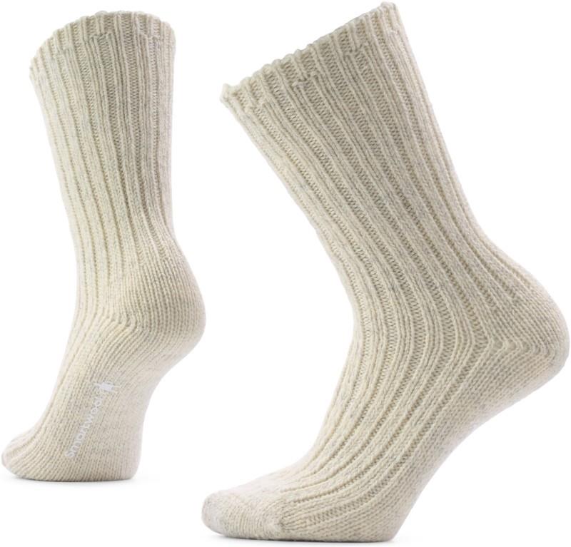 Everyday Cozy Heritage Rib Crew Socks - Womens - ash 1