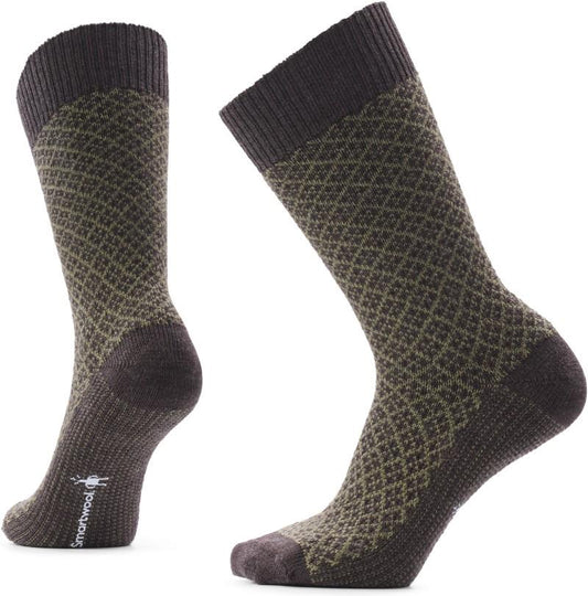 Everyday Cozy Mercantile Crew Socks - chestnut 1