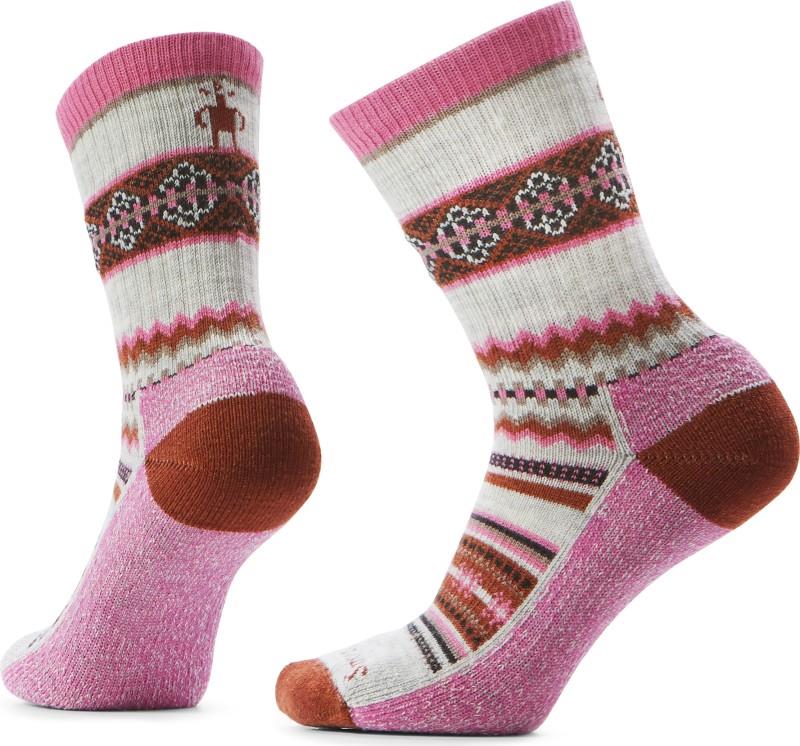 Everyday Cozy Snowed In Sweater Crew Socks - Unisex - garden pink 1