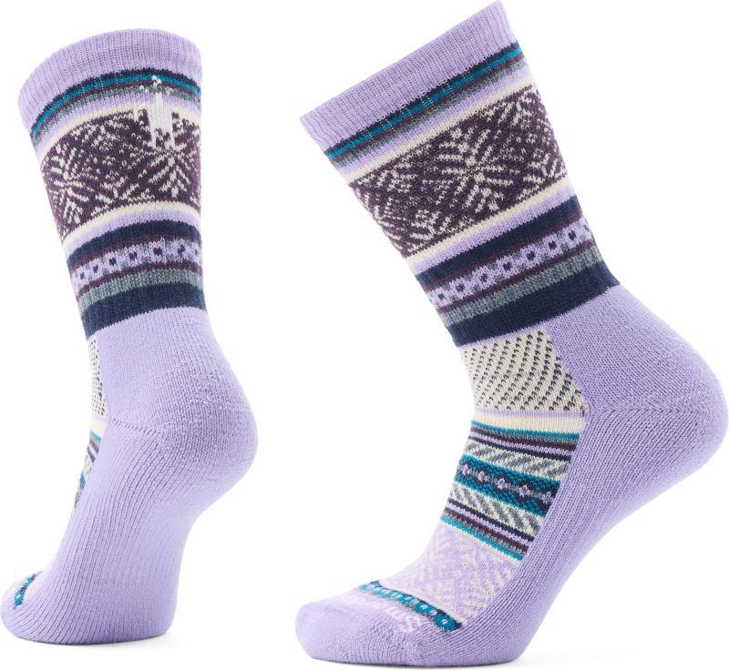 Everyday Fair Isle Sweater Crew Socks - Unisex - Ultra Violet 1