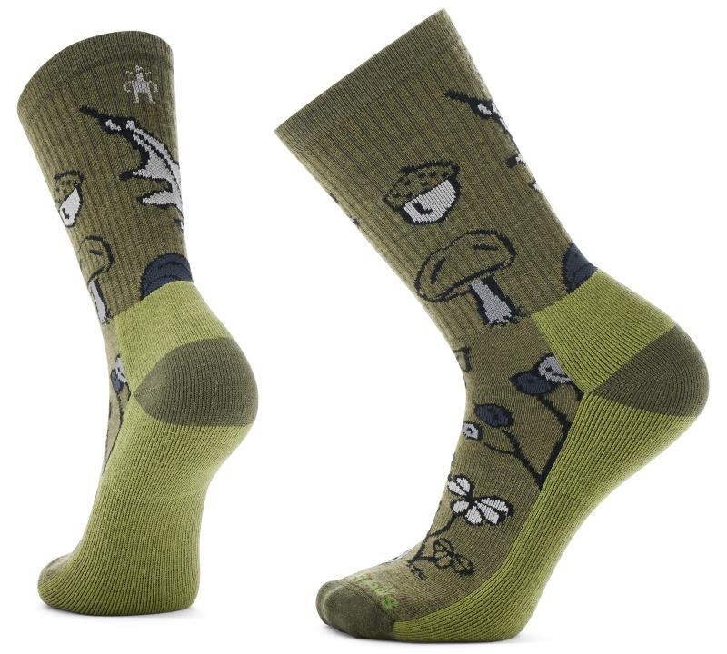 Everyday Forest Loot Crew Socks - Unisex - Black / Winter Moss 1