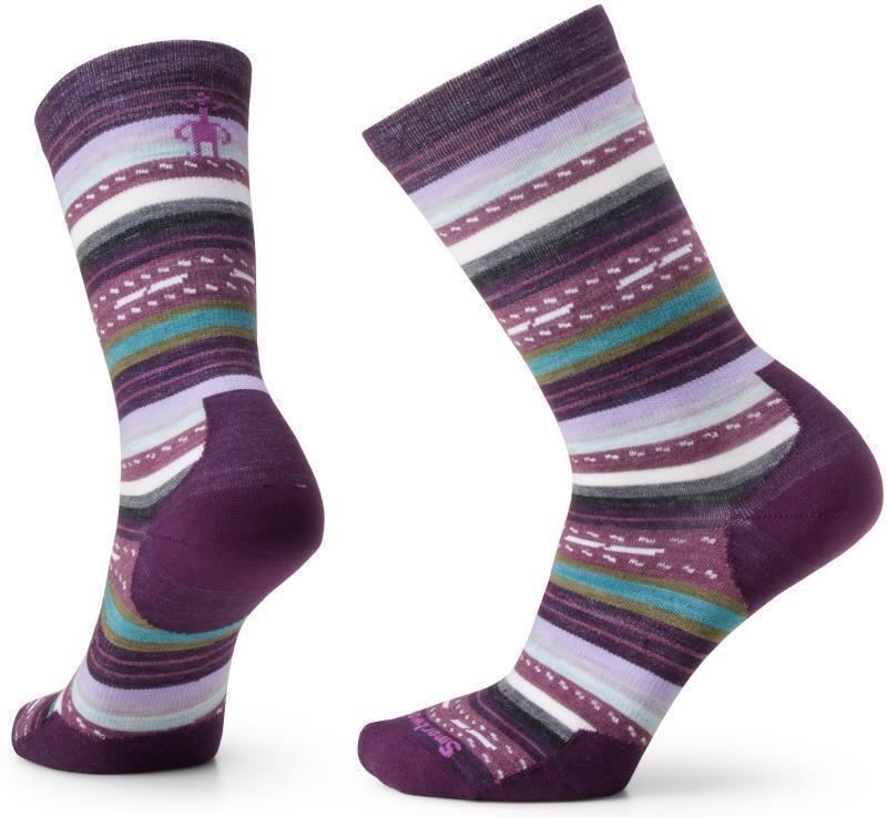 Everyday Margarita Crew Socks - Unisex - Purple Iris 1