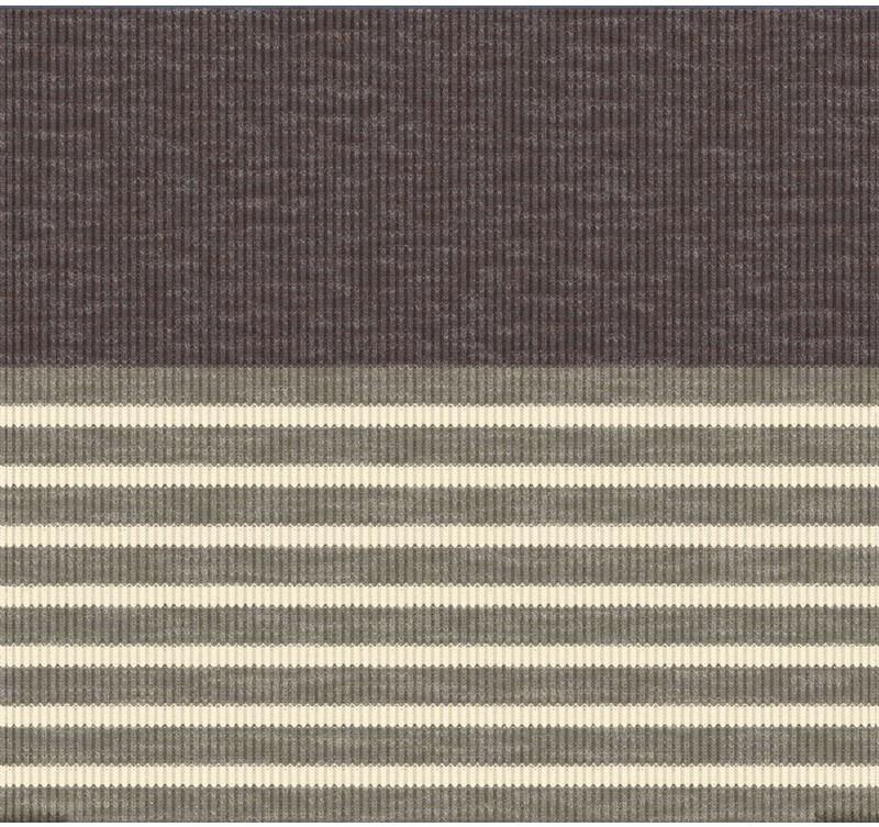 Everyday Pin Stripe Crew Socks - Womens - fossil 1
