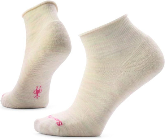 Everyday Roll Top Ankle Socks - Womens - moonbeam 1