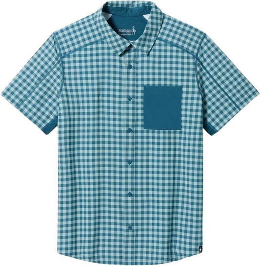 Everyday SS Button Down - Mens - Twilight Gingham Print 1