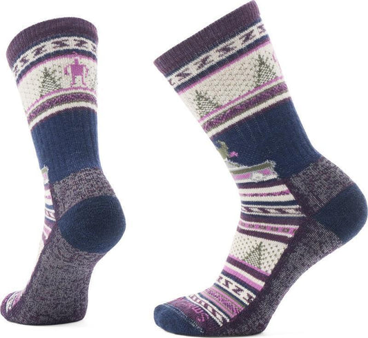 Everyday Say It Ain`t Snow Crew Socks - Unisex - Purple Iris 1
