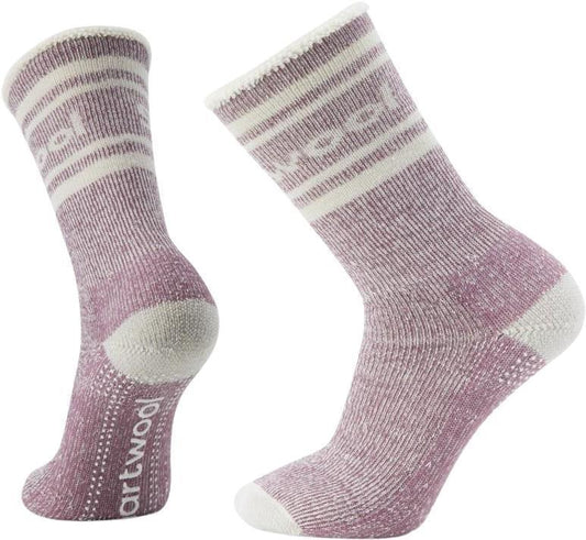 Everyday Slipper Crew Socks - Unisex - Bordeaux 1