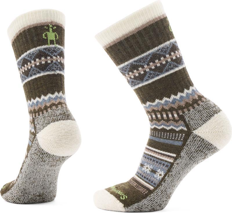 Everyday Snowed In Sweater Crew Socks - Unisex - Military Olive 1