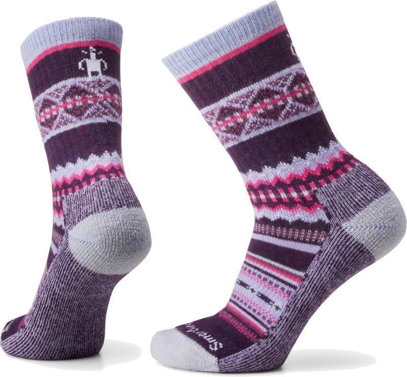 Everyday Snowed In Sweater Crew Socks - Unisex - Purple Eclipse 1