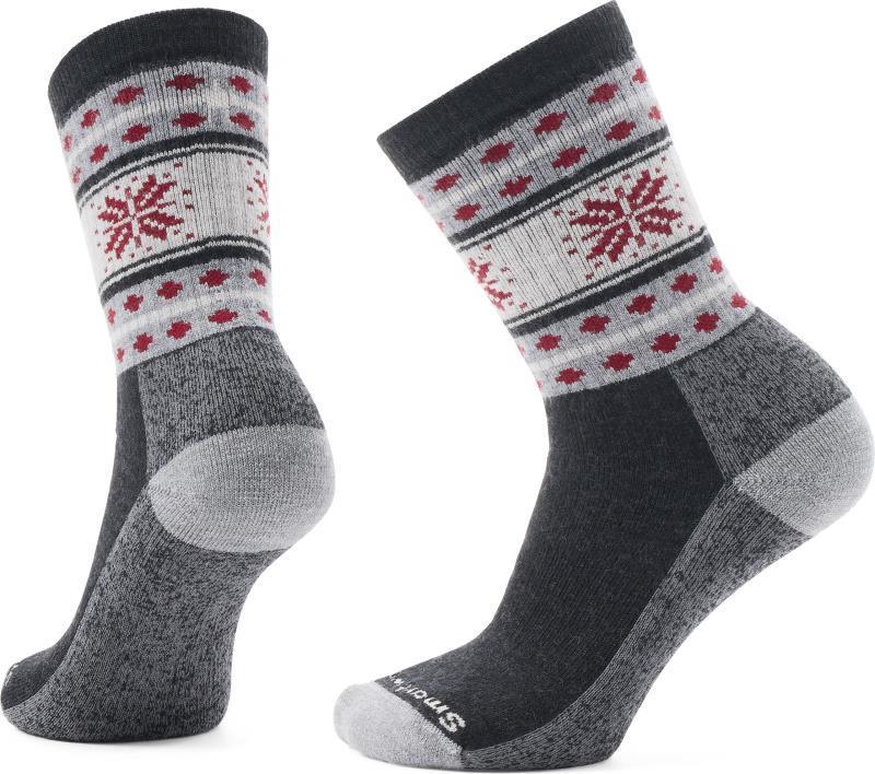 Everyday Snowflake Dream Crew Socks - Unisex - Charcoal 1