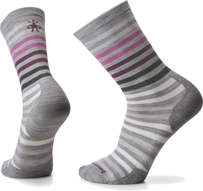 Everyday Spruce Street Crew Socks - Unisex - Light Gray 1