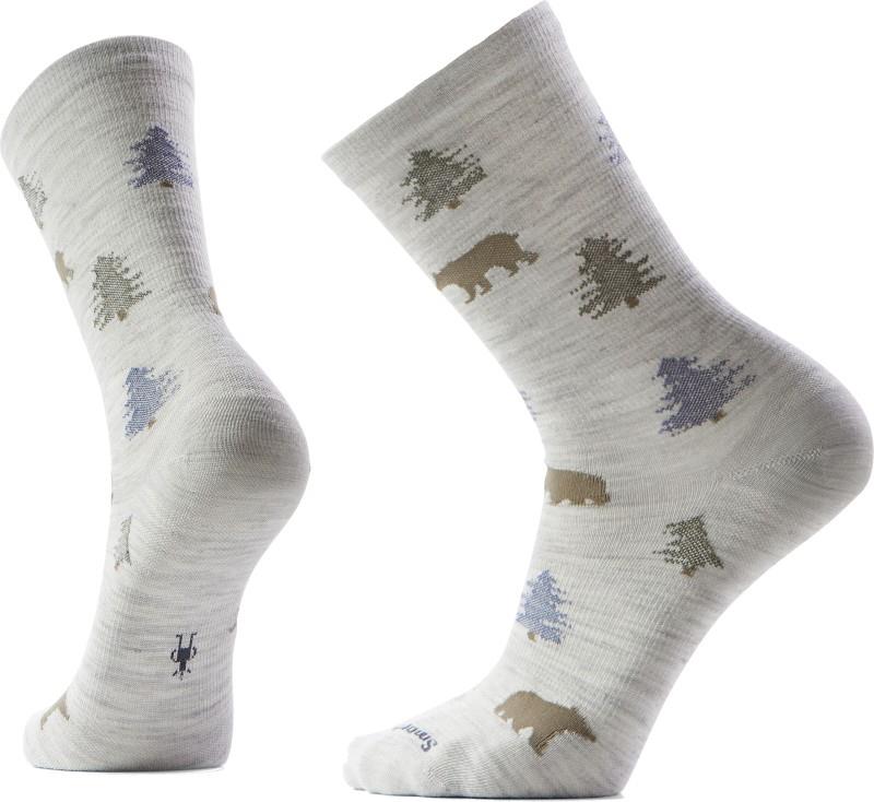 Everyday Through the Trees Crew Socks - Unisex - ash 1