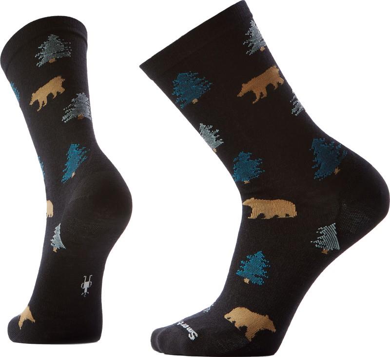 Everyday Through the Trees Crew Socks - Unisex - black 1