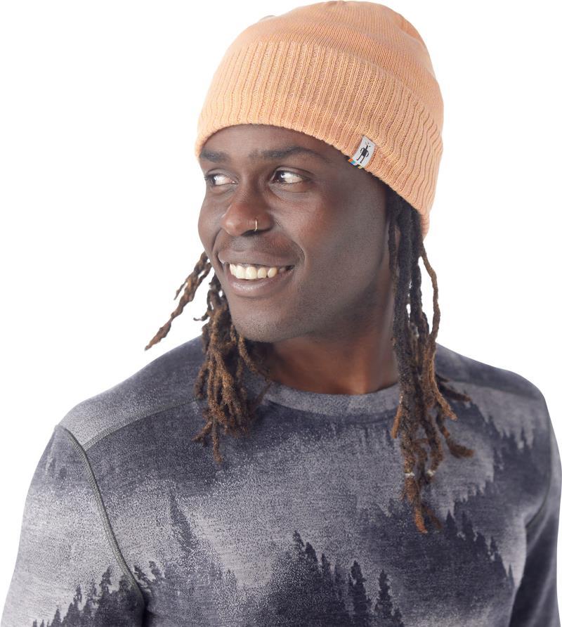 Fleece Lined Beanie - Apricot 1