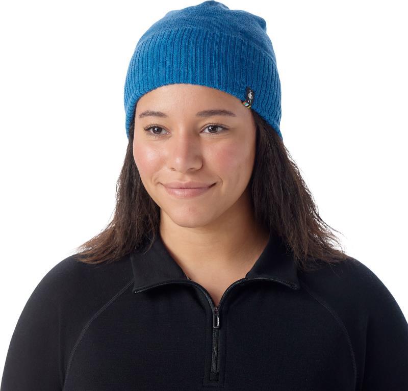 Fleece Lined Beanie - Nival Blue Heather 1
