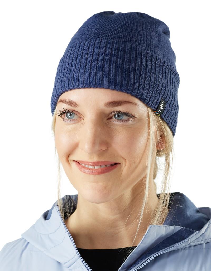 Fleece Lined Beanie - nightfall blue 1