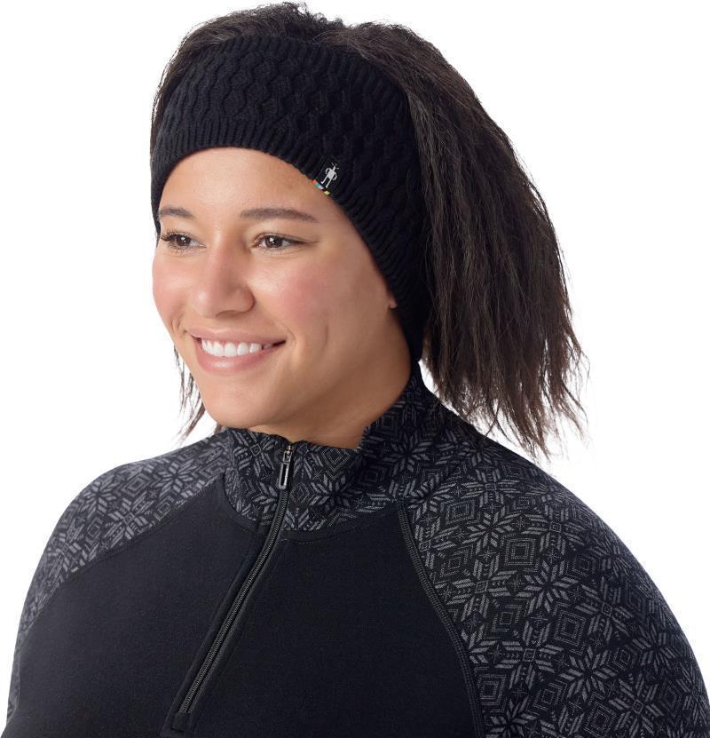 Fleece Lined Headband - Black 2