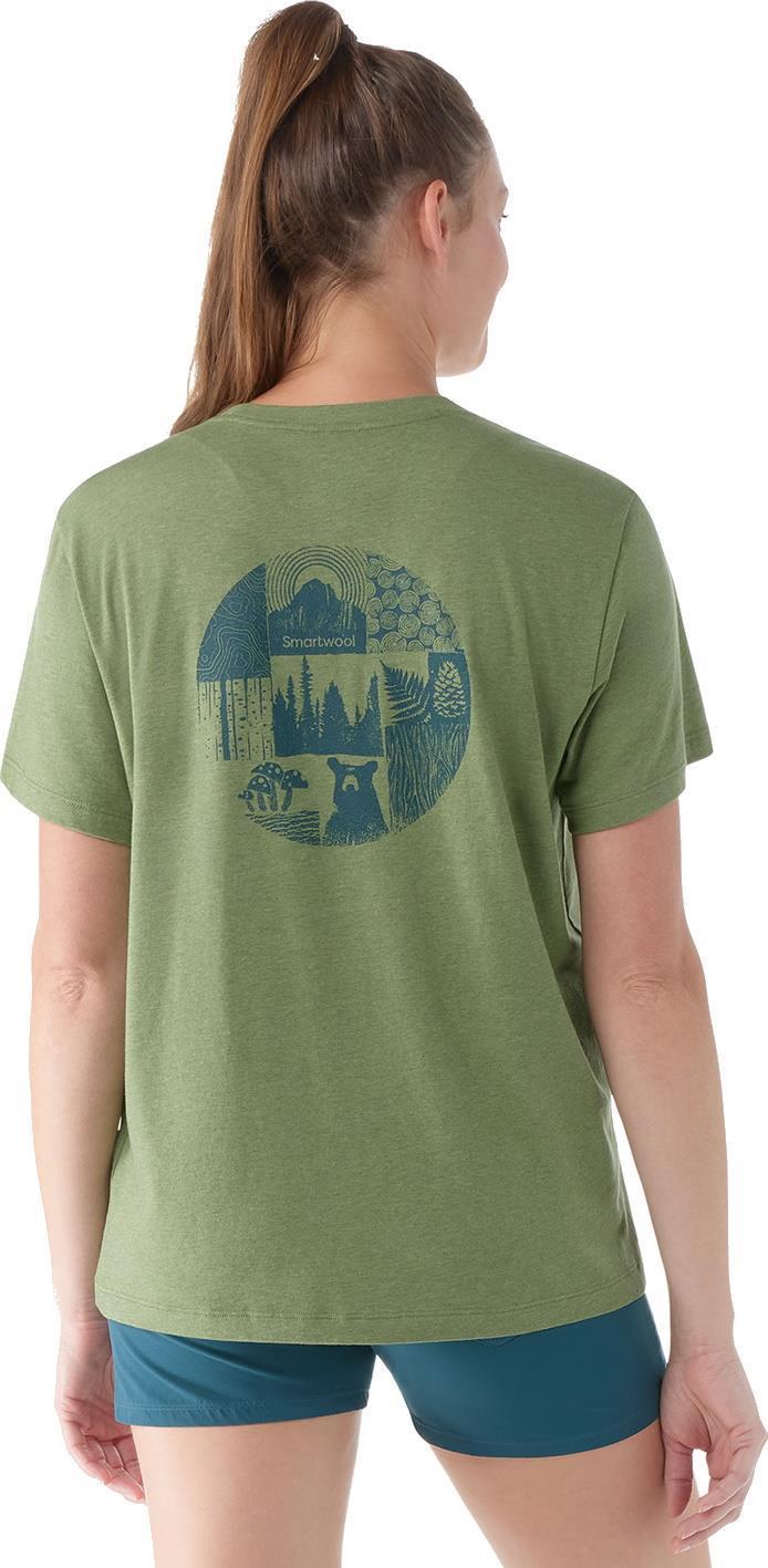 Forest Finds Graphic SS Tee - Unisex - Fern Green 2