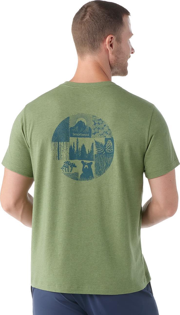 Forest Finds Graphic SS Tee - Unisex - Fern Green 4