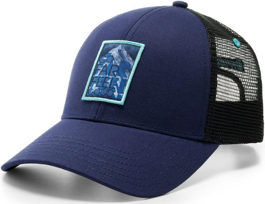 Go Far, Feel Good Summit Trucker Hat - deep navy 1