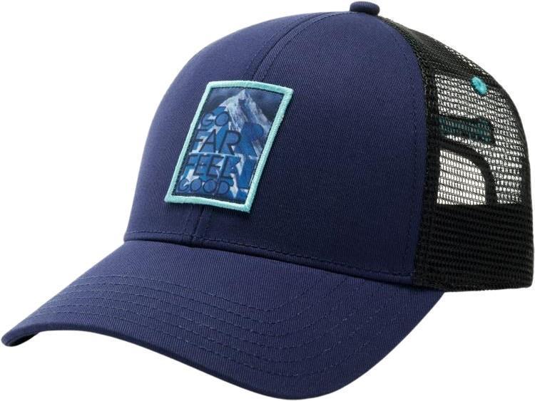 Go Far, Feel Good Summit Trucker Hat - deep navy 1