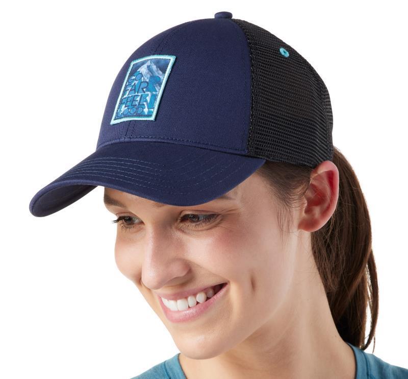 Go Far, Feel Good Summit Trucker Hat - deep navy 1