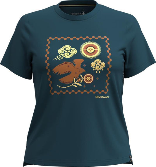 Guardian of the Skies Graphic SS Tee - Womens - Twilight Blue 1