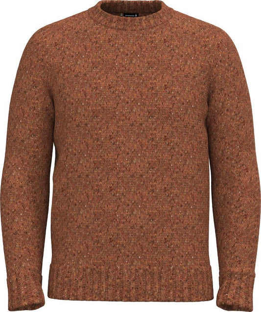 Heavy Crew Sweater - Mens - Pecan Brown Heather 1