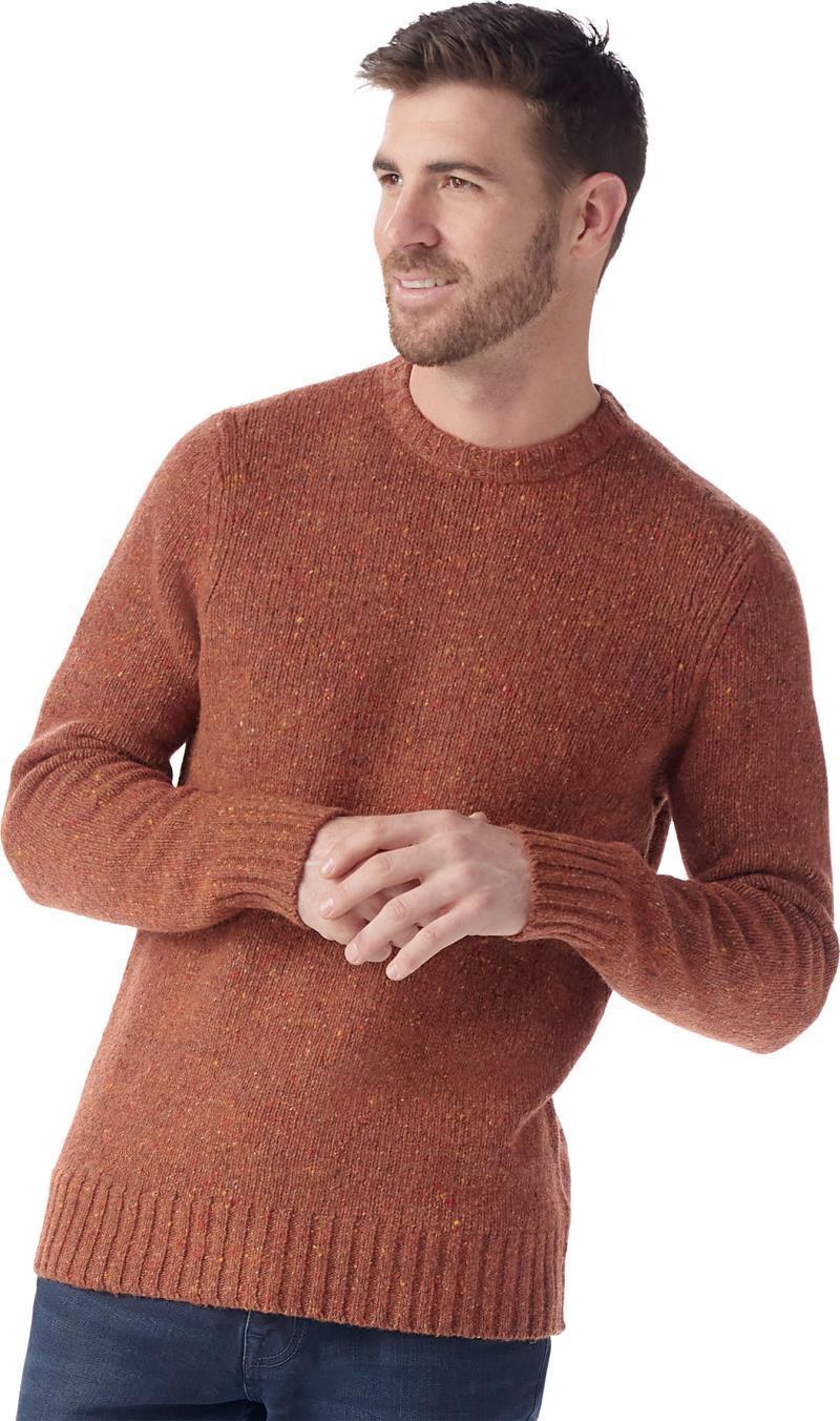 Heavy Crew Sweater - Mens - Pecan Brown Heather 2