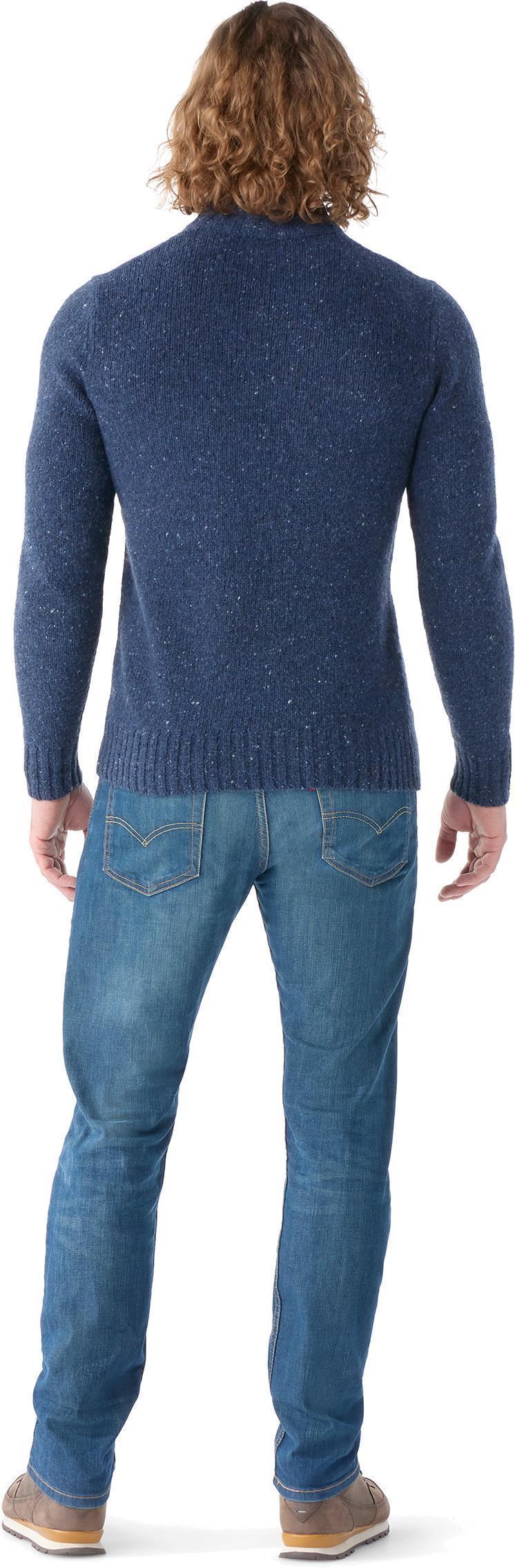 Heavy Henley Sweater - Mens - Deep Navy Heather 3