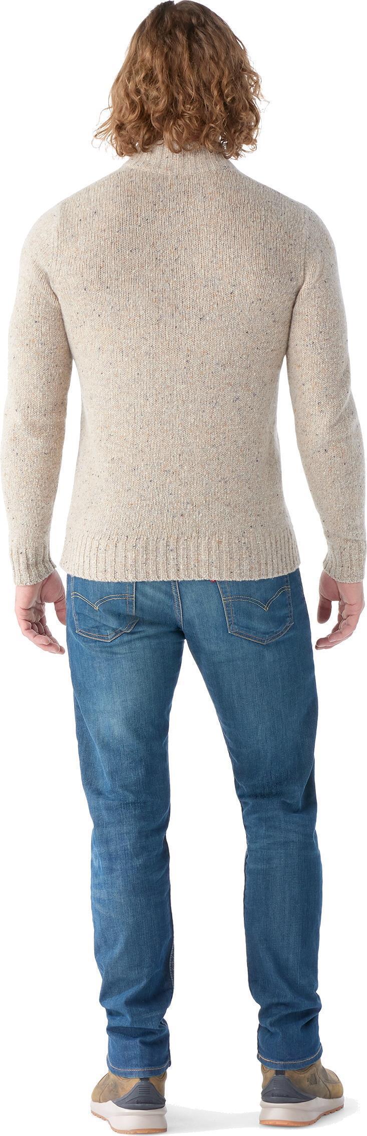 Heavy Henley Sweater - Mens - Oat Heather 3