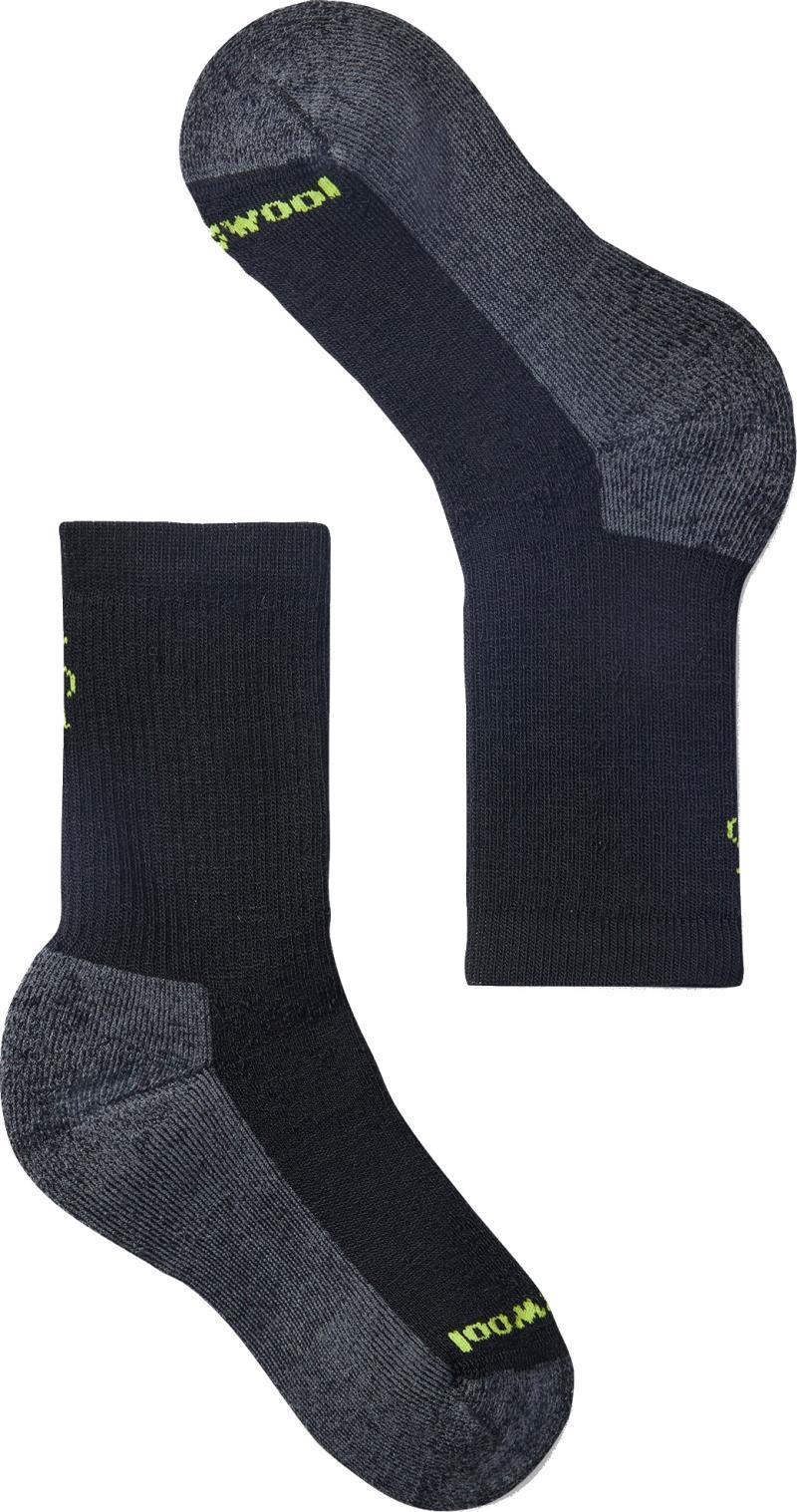 Hike Full Cushion Crew Socks - Kids - Black 1