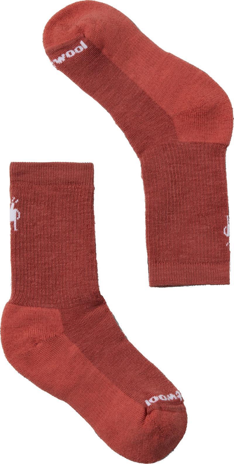Hike Full Cushion Crew Socks - Kids - Dusty Cedar 1