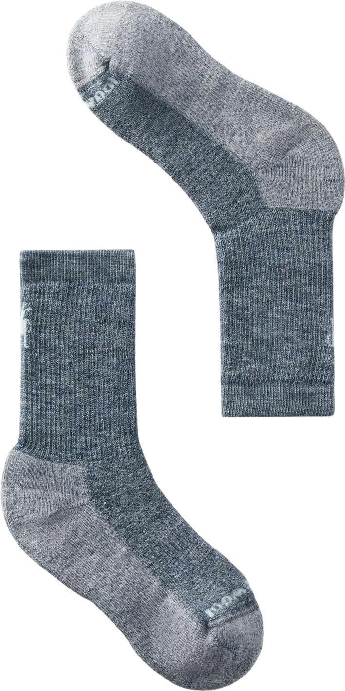 Hike Full Cushion Crew Socks - Kids - Pewter Blue 1