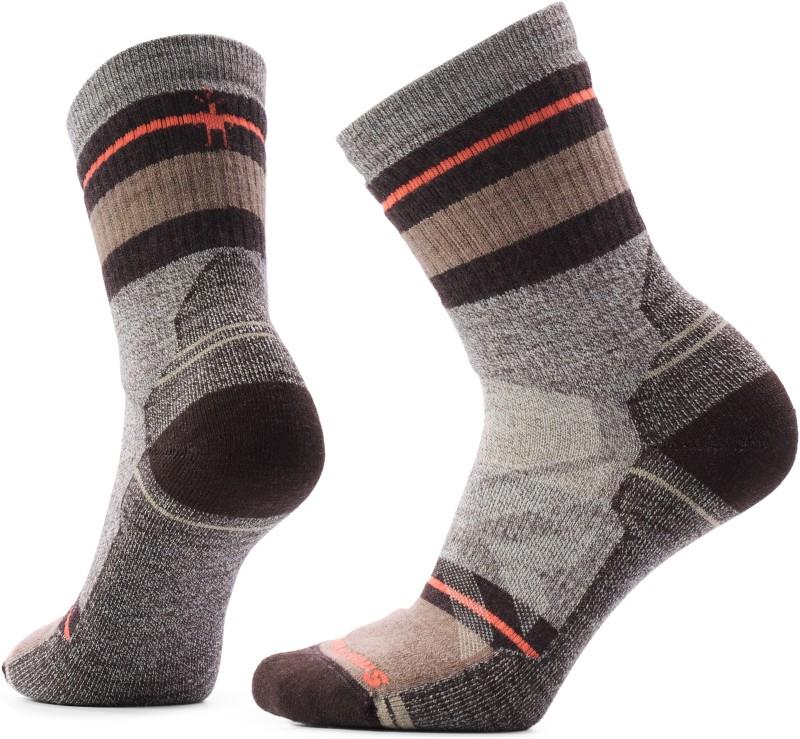 Hike Full Cushion Saturnsphere Crew Socks - Womens - taupe / natural marl 1