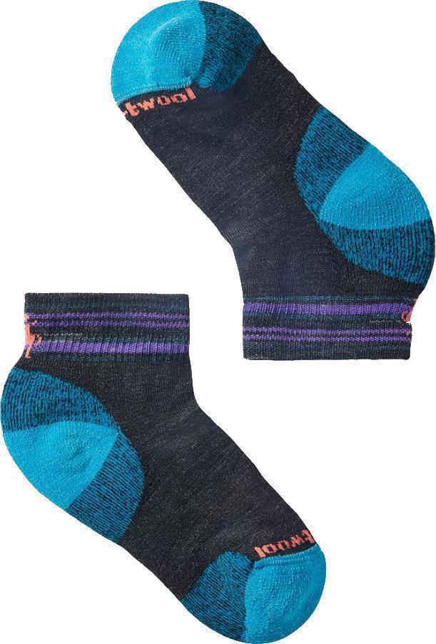 Hike Light Cushion Ankle Socks - Kids - Charcoal 1