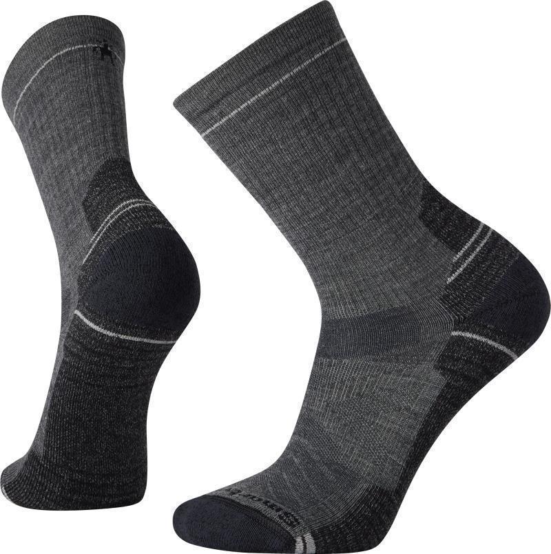 Hike Light Cushion Crew Socks - Mens - medium gray 1