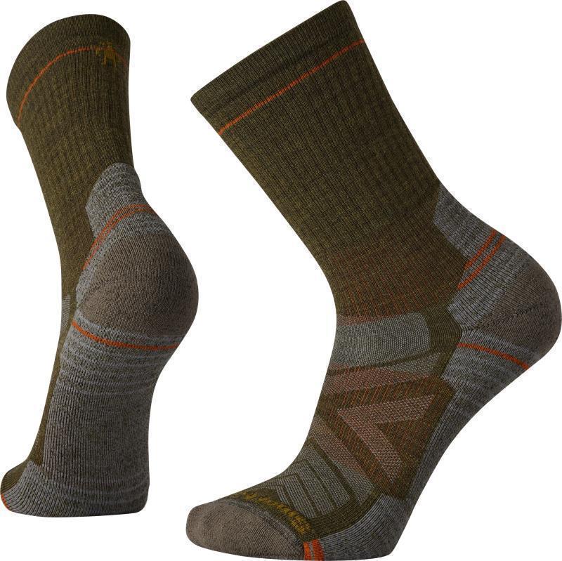 Hike Light Cushion Crew Socks - Mens - military olive 1