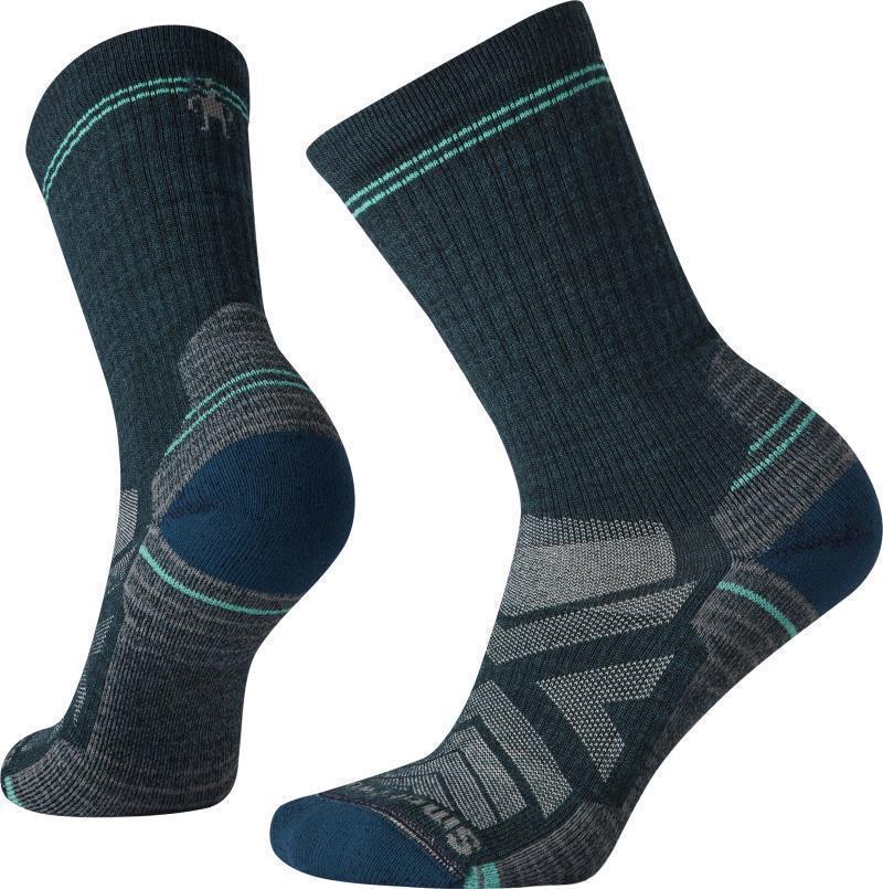 Hike Light Cushion Crew Socks - Womens - Twilight Blue 1